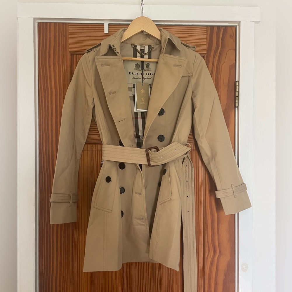 Plaid Trenchcoat